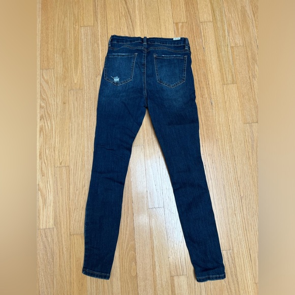 Dark wash, skinny Jean, Brand- Almost Famous. Size 3. Worn a couple times. - Picture 2 of 2